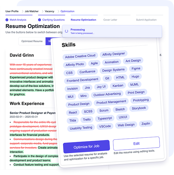 Resume Optimization